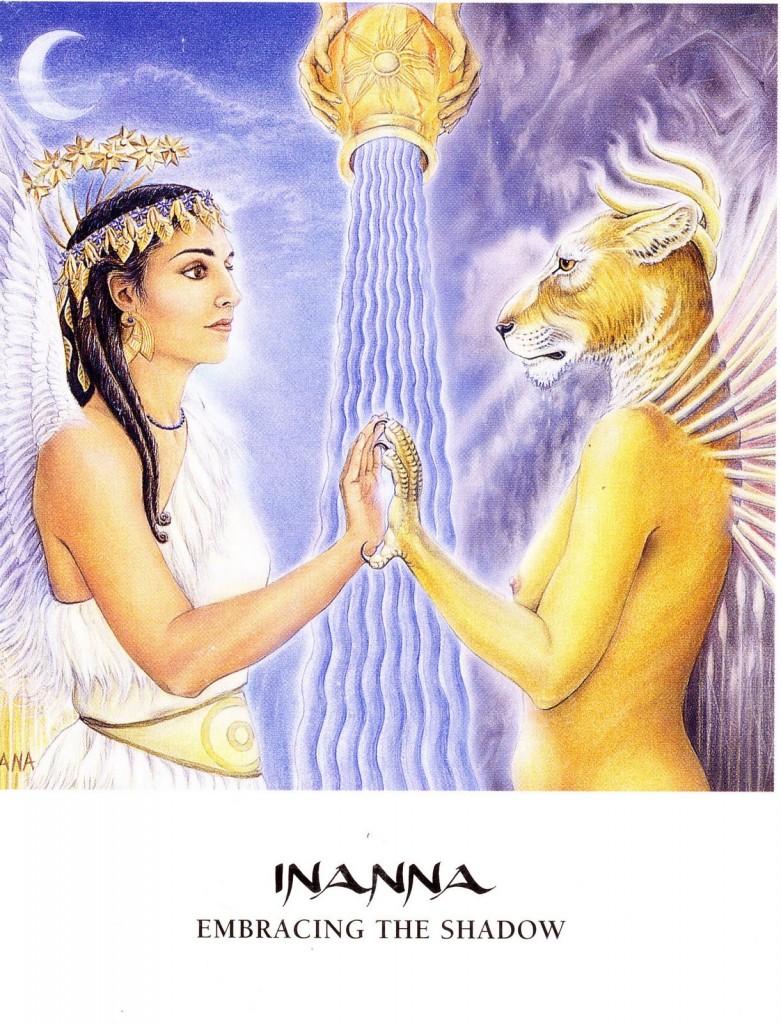 Inanna Goddess Oracle Card, Amy Sophia Marashinsky and Hrana Janto (illustrator)